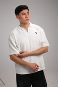Form Collar Tee off-white